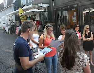 Puzzeltocht door Volendam
