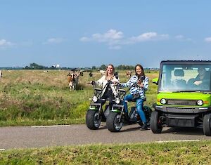 E Chopper Tour & Foto in klederdracht